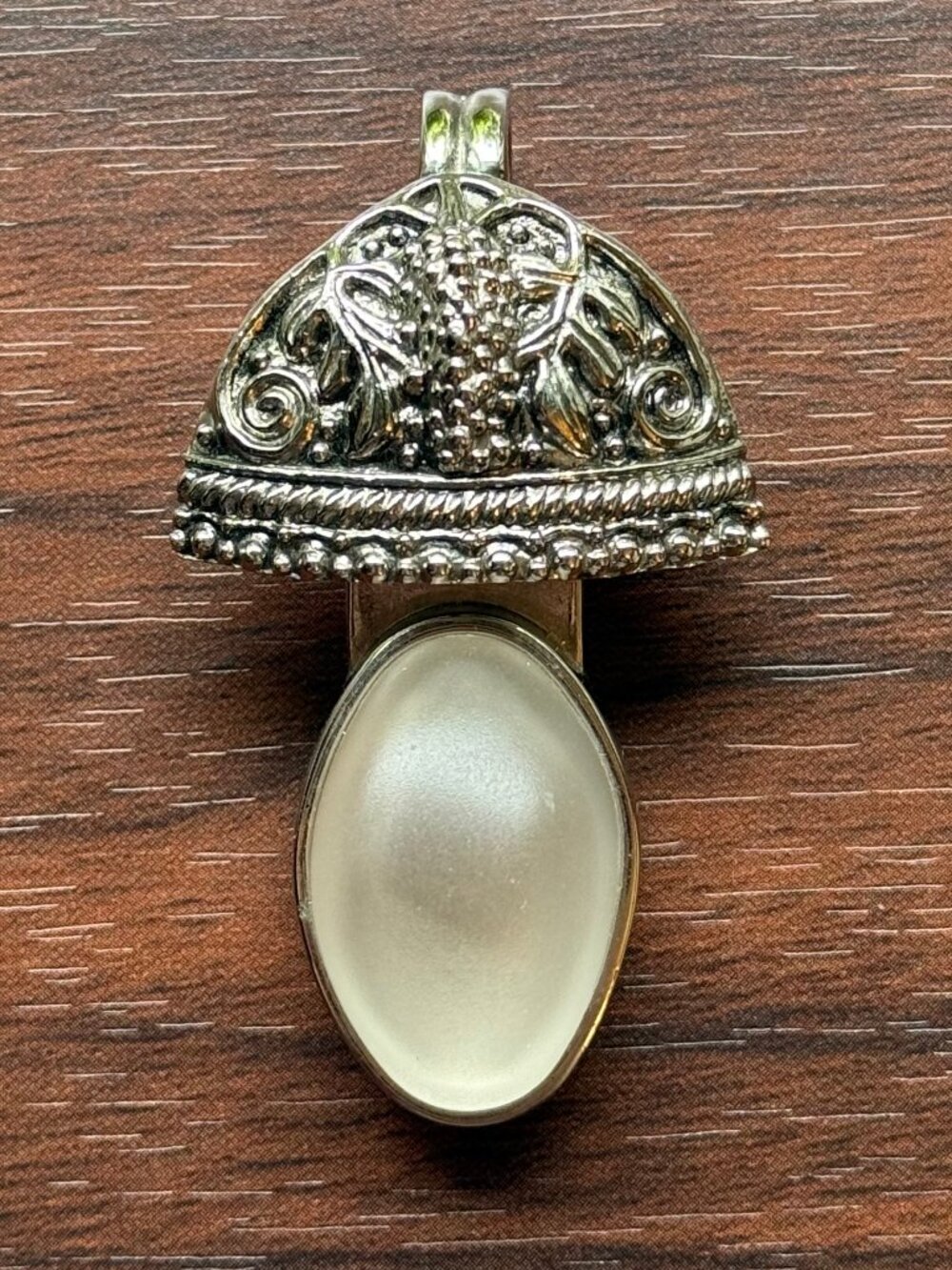 Vintage Rebecca Collins Pendant and Scarf Ring